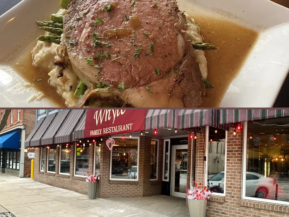 Comfort food spot with unfussy table settings.